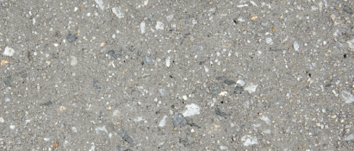 Exposed aggregate concrete blade