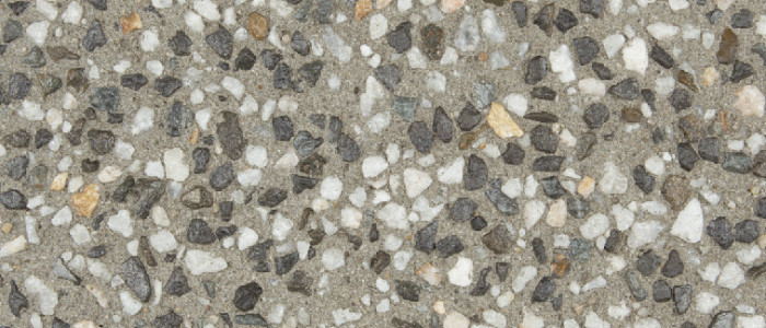 exposed aggregate concrete spice
