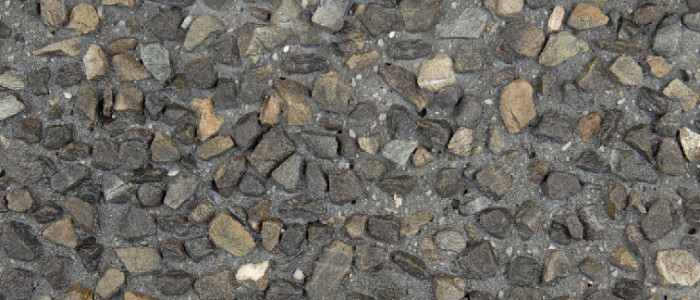 exposed aggregate concrete thunder