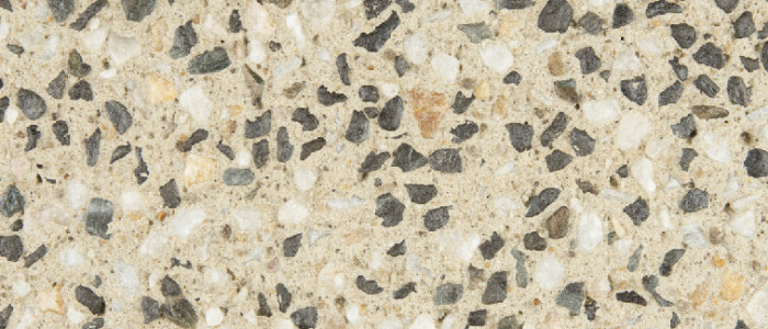 exposed aggregate concrete vanilla spice